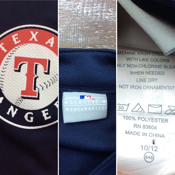 Short Sleeve YOUTH Texas Rangers Jersey Darvish - Picture 5 of 7